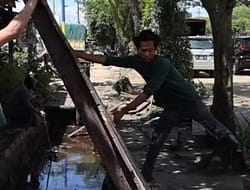 115 Bangunan Liar Dibongkar Demi Kelancaran Aliran Drainase